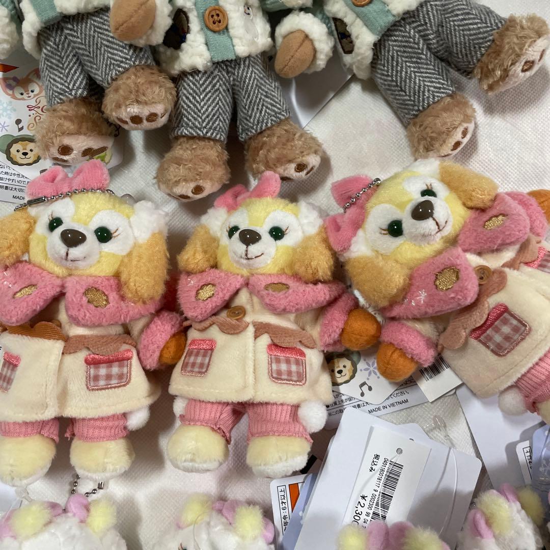 ディズニー　リゾート　ダッフィー　フレンズ　ぬいぐるみバッジ　ぬいぐるみチャーム