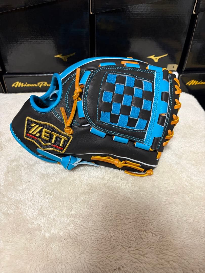 ZETT ゼット　PROSTATUS 源田モデル　軟式　内野手用　グローブ