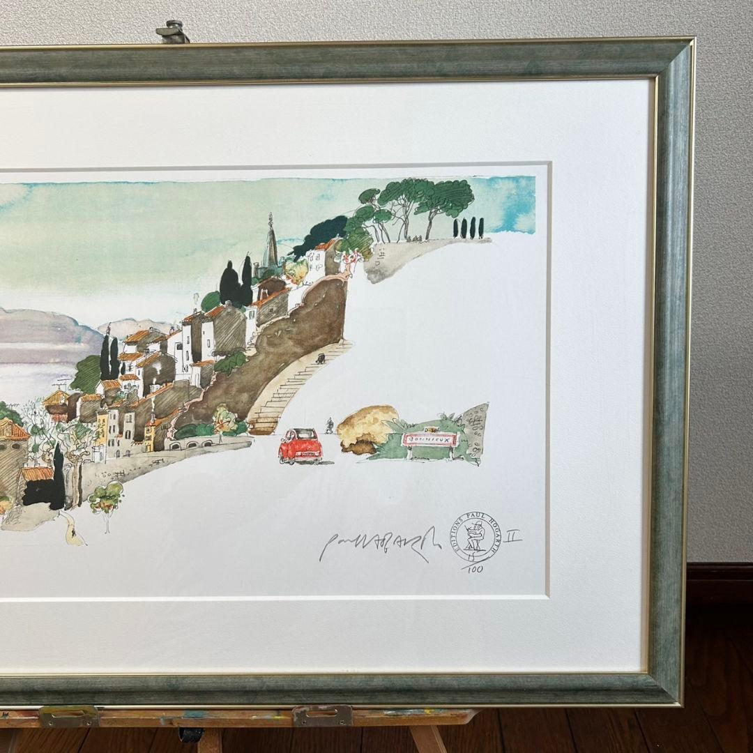 PAUL　HOGARTH　MARCH　ポール　ホガース　版画　直筆サイン入