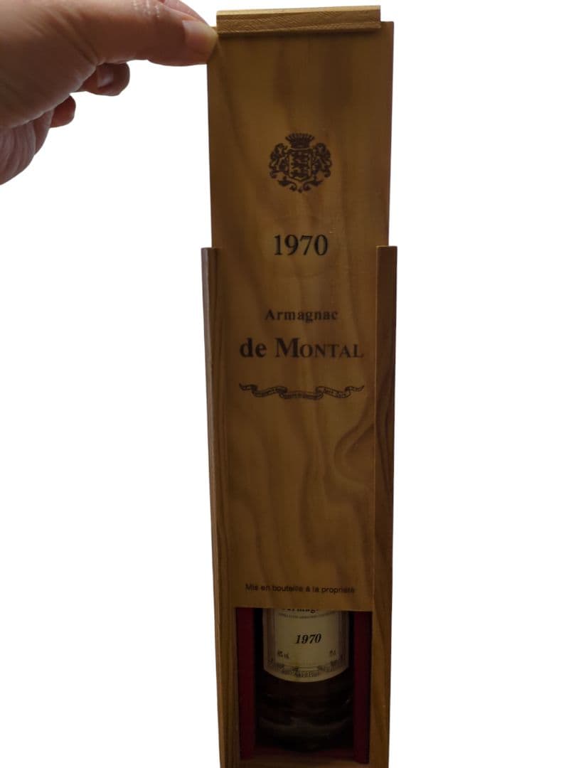 お値下げ☆de Montal Armagnac 1970 50cl