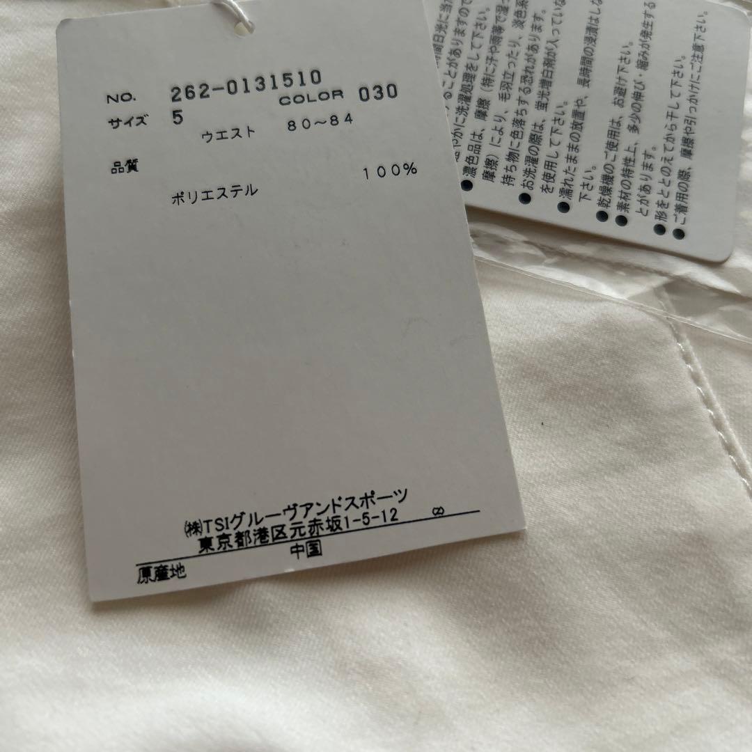 新品　Jack Bany by パーリーゲイツ　サイズ5 （L）白パンツ