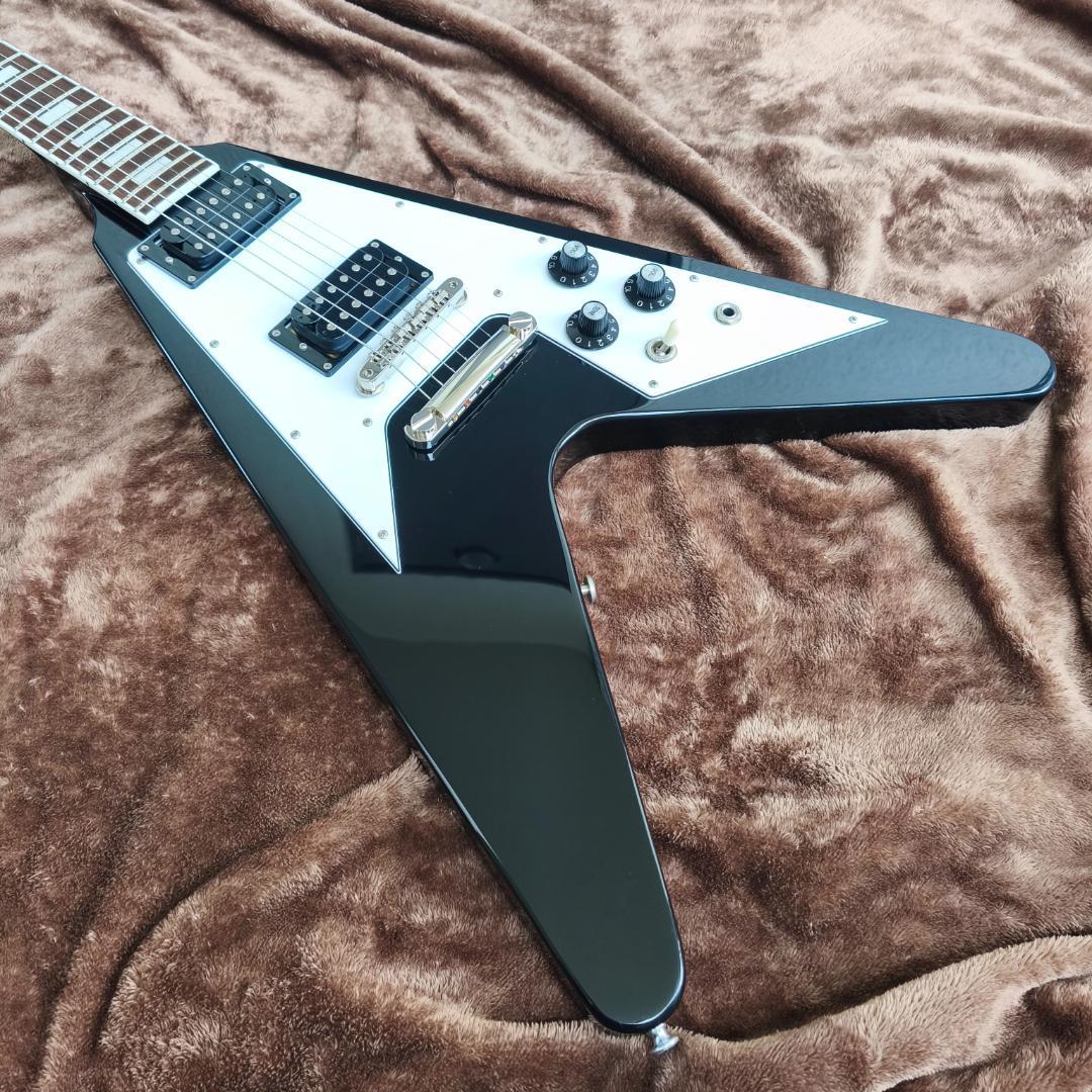 新品同様 EDWARDS E-FV-LTD フライング V flying ギター