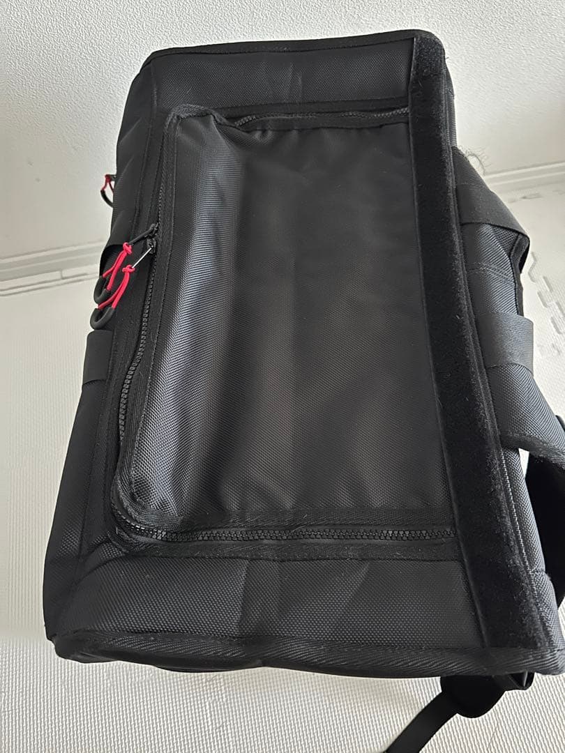 マンダリンブラザーズ　ブラックナイロンリュック　L 中型犬用