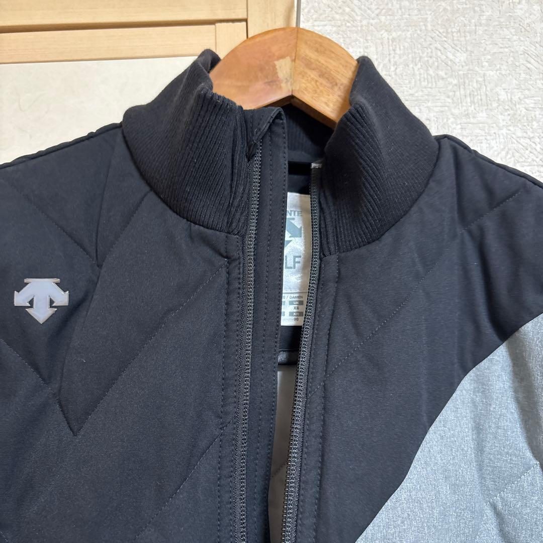 デサント　DESCENTE ゴルフ　中綿　ダウン90% ジャケット　M グレー黒