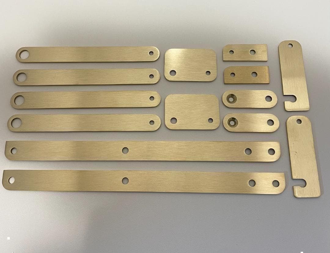 カーミットチェア用 真鍮 金具 全14パーツ オプションパーツ カーミット