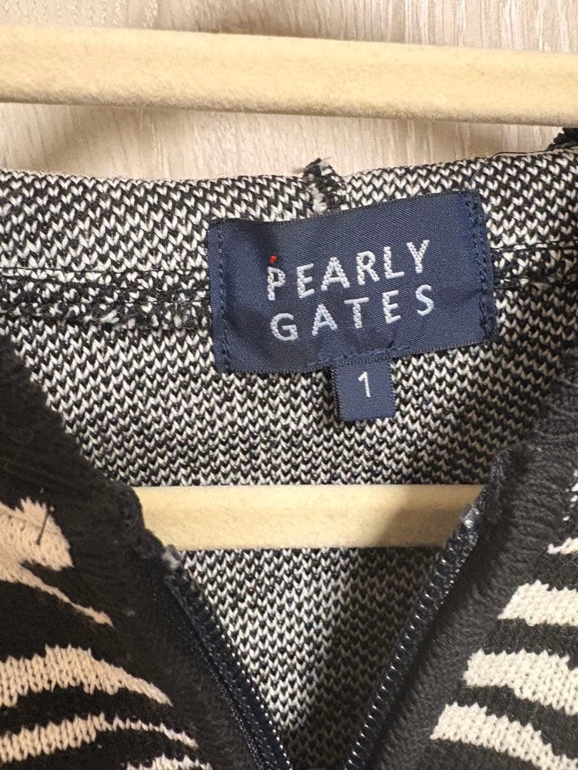 PEARLY GATES ゼブラ柄セーター サイズ1