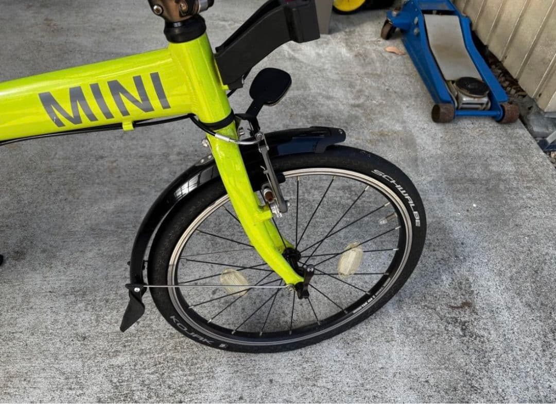 ミニクーパー　折りたたみ自転車