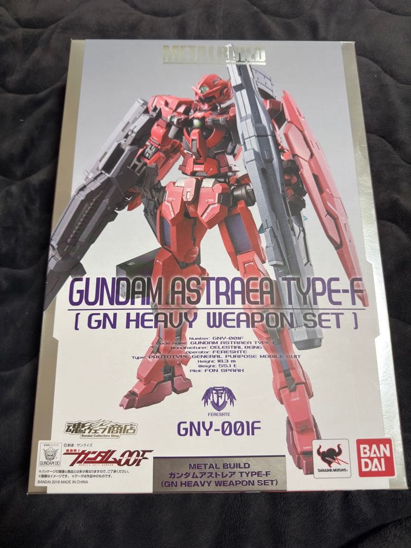 バンダイ　メタルビルド　ガンダムアストレア TYPE-F＋OP-SET