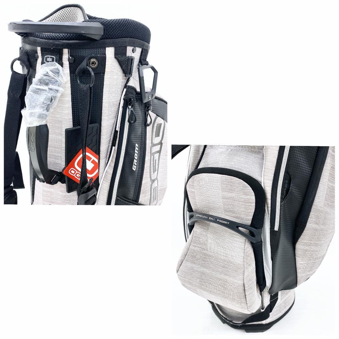 【状態良好】OGIO オジオ キャディバッグ ゴルフバッグ 9.5型 スタンド式