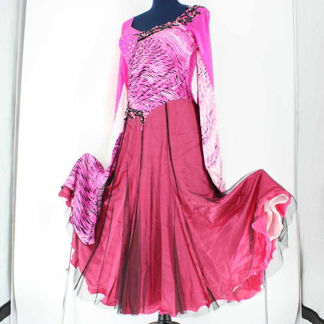 【美品日本製社交ダンス衣装】intheMOOD インザムード ワンピース ドレス