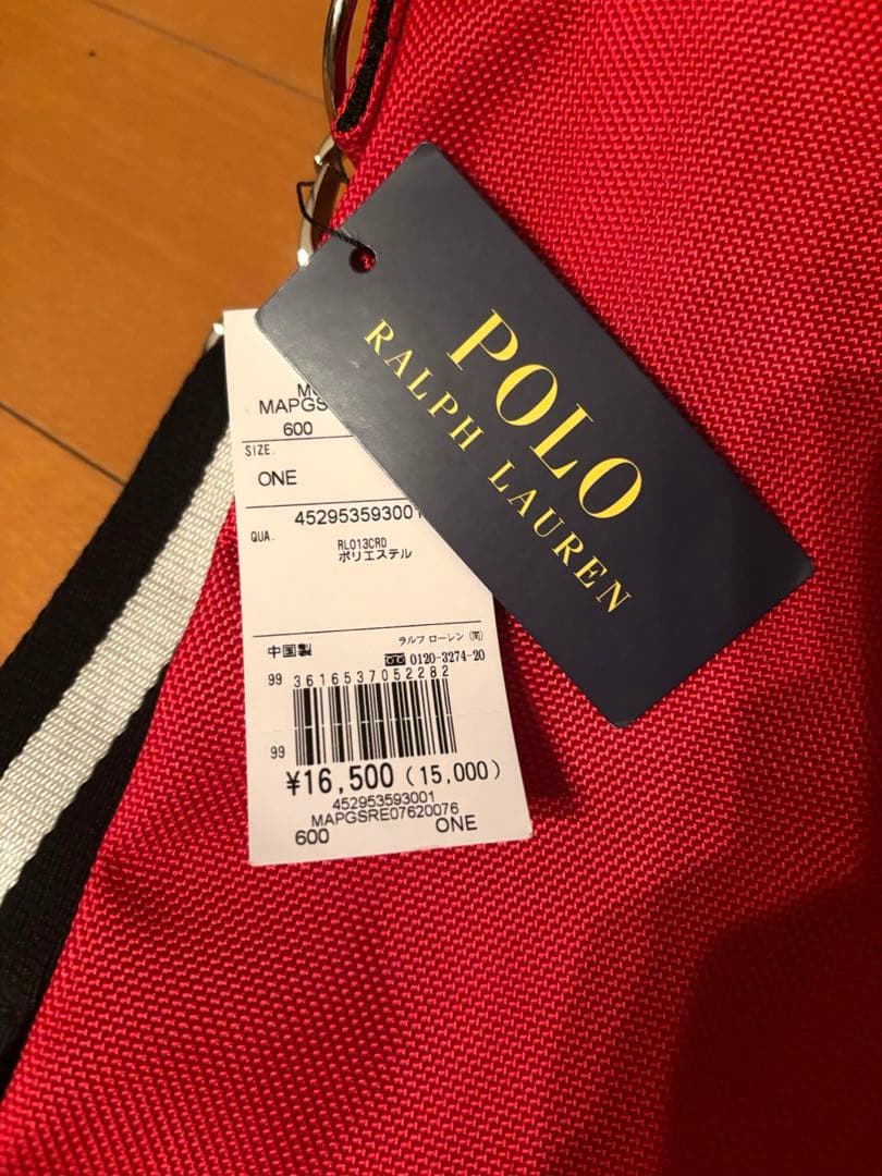 【新品未使用タグ付】　ゴルフクラブケース ポロラルフローレン