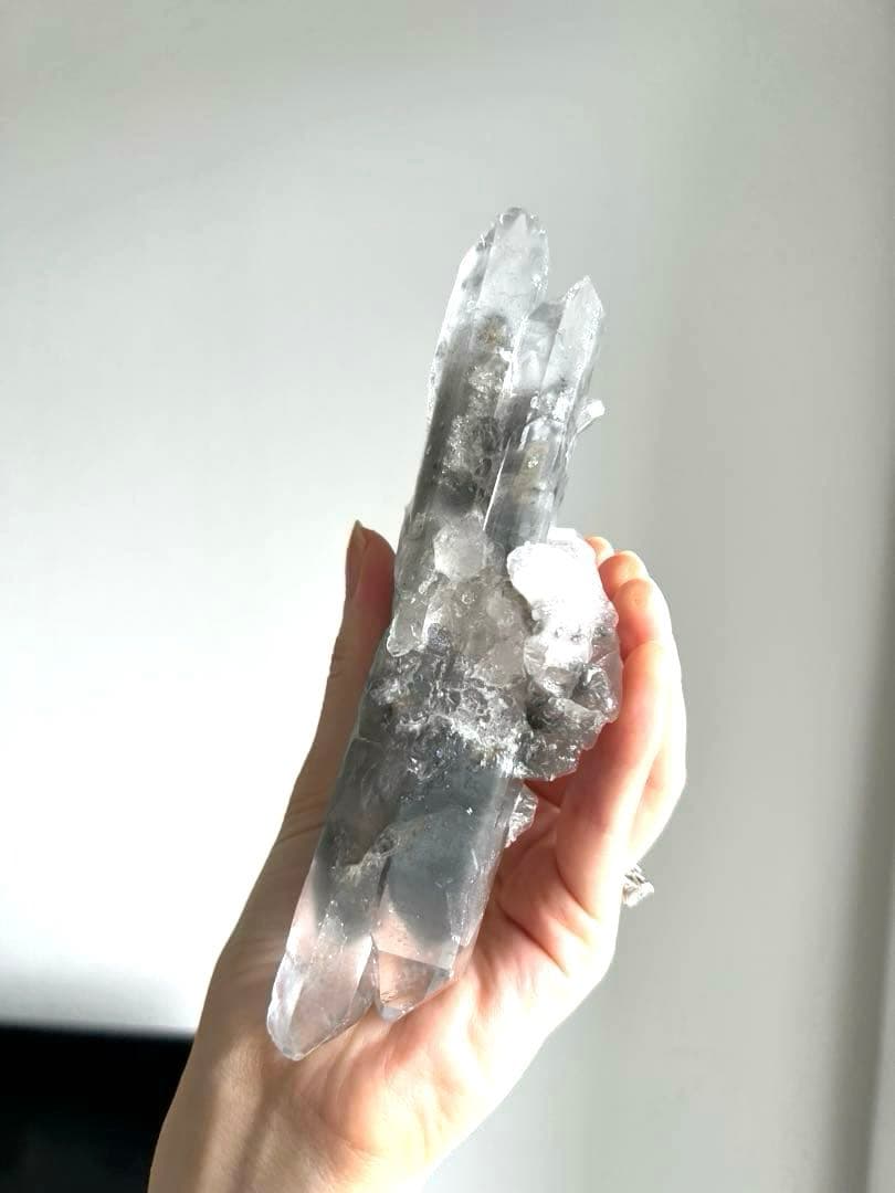 美✨超希少✨AAAA幻グレーリチウム ファントム レムリアン✨天使の翼DTワンド