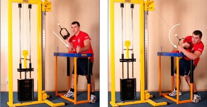 GENKI製　トレーニング用・アームレスリング台（ハーフ）