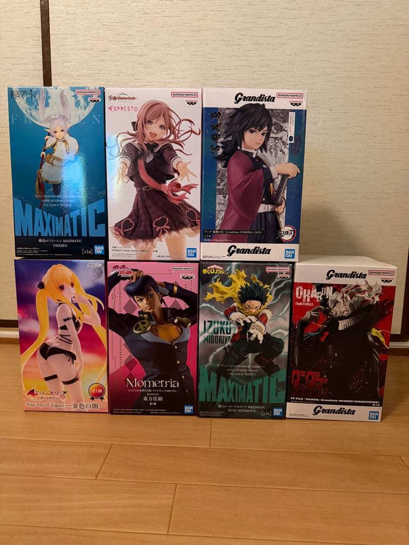 最新プライズフィギュア　7個まとめ売り