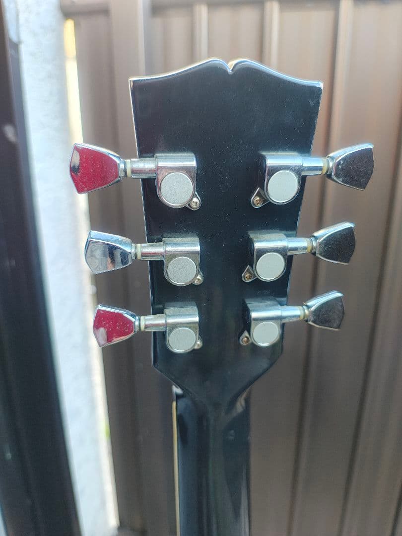美品 ブラックハミングバード ピックアップ付エレアコ レリック加工