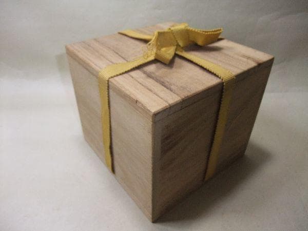 抹茶茶碗 染付 絵 志野 在銘 茶道具