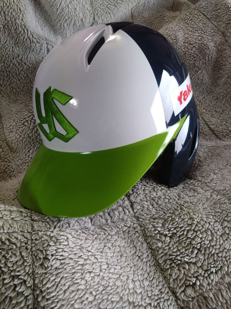 元ヤクルトスワローズ山川晃司選手ヘルメットＮＰＢ支給品