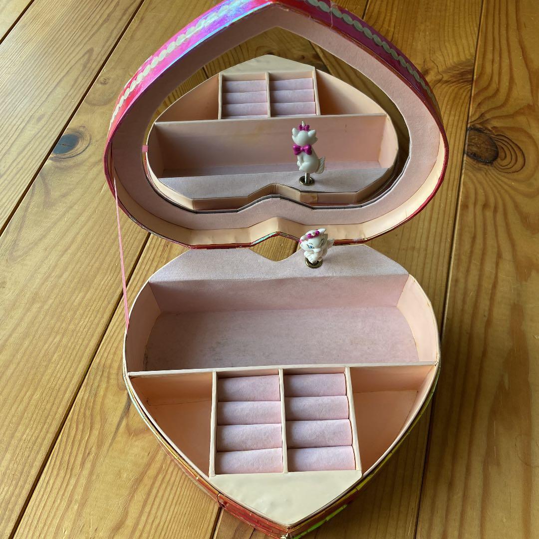 マリーちゃん　オルゴール　ジュエリーケース　鏡　小物入れ　ディズニー　おしゃれ