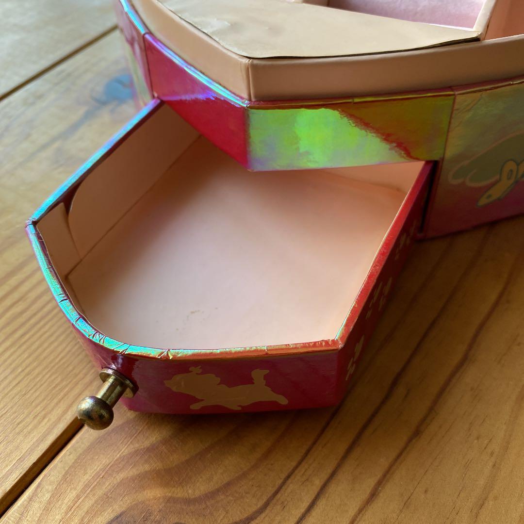 マリーちゃん　オルゴール　ジュエリーケース　鏡　小物入れ　ディズニー　おしゃれ