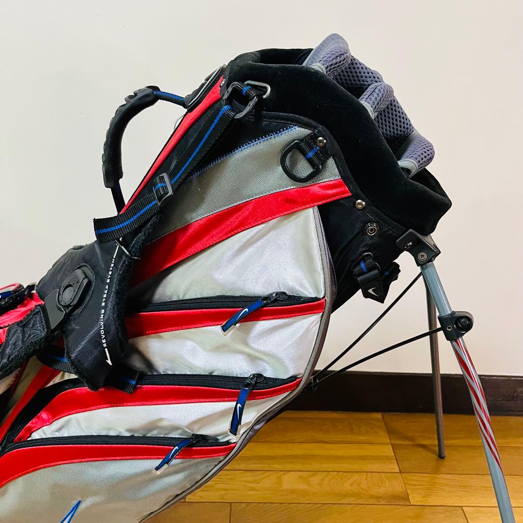 【希少品　軽量モデル】ナイキ NIKE スタンドキャディバッグ アスリートモデル