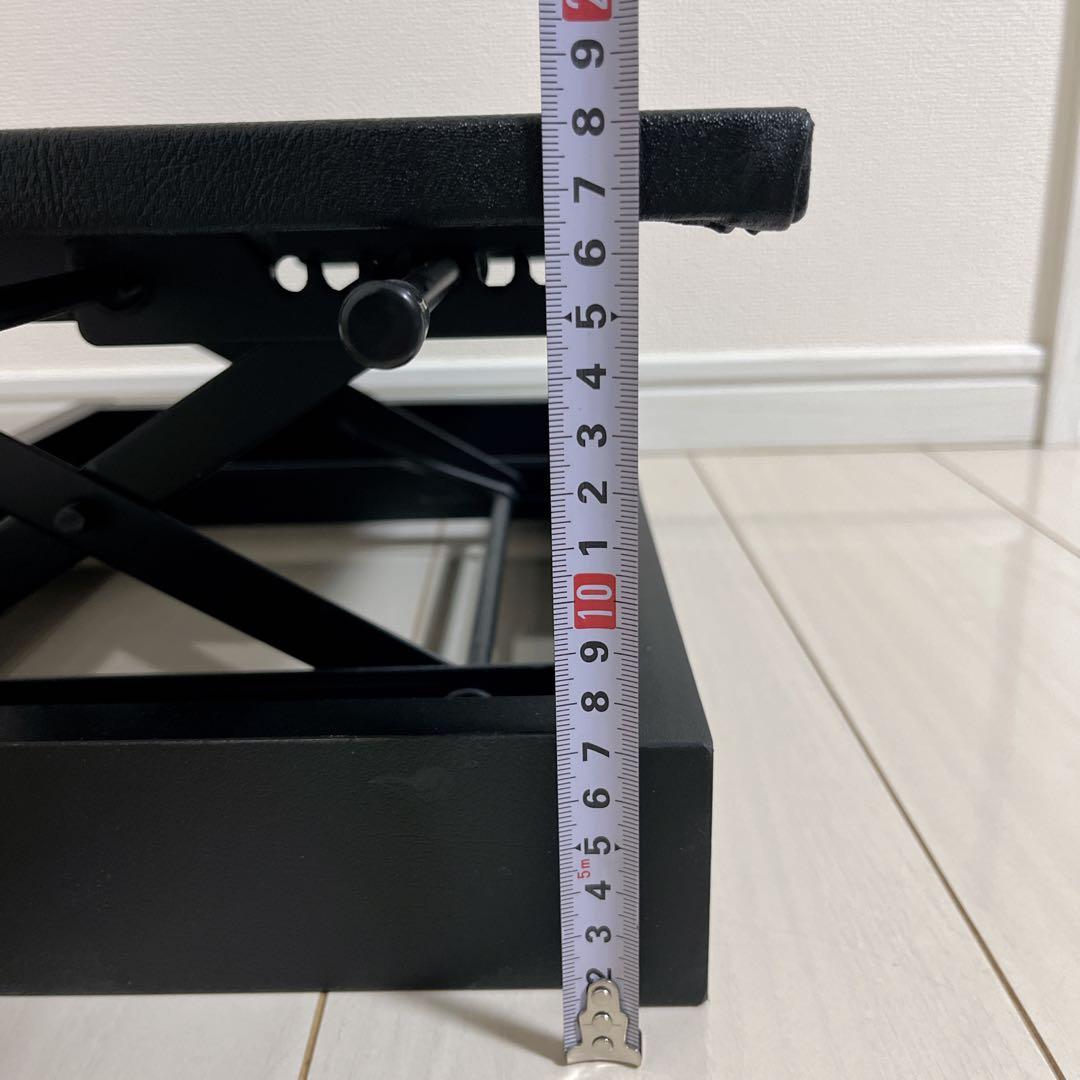 吉澤 PEACOCK ラック式高低調節 ピアノ補助台 6段階調節