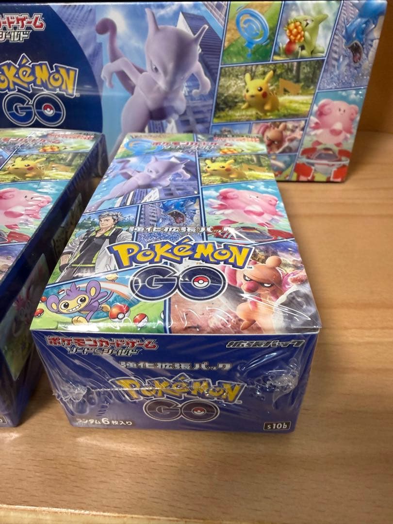 【シュリンク付】ポケモンGO BOX他 未開封5点セット