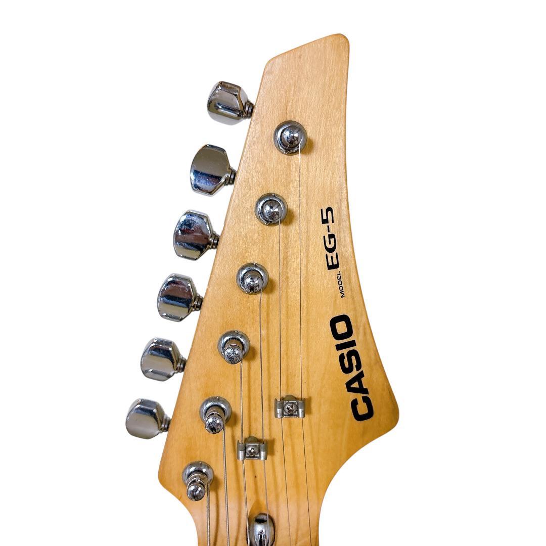 美品 CASIO カシオ EG-5 エレキング アンプ内蔵 電子ギター