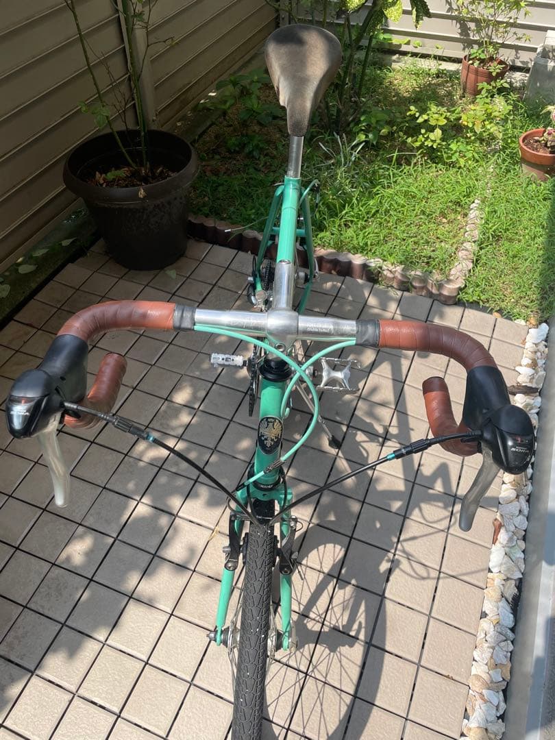 ビアンキ merlo 小径車　ミニベロ ドロップハンドルカスタム