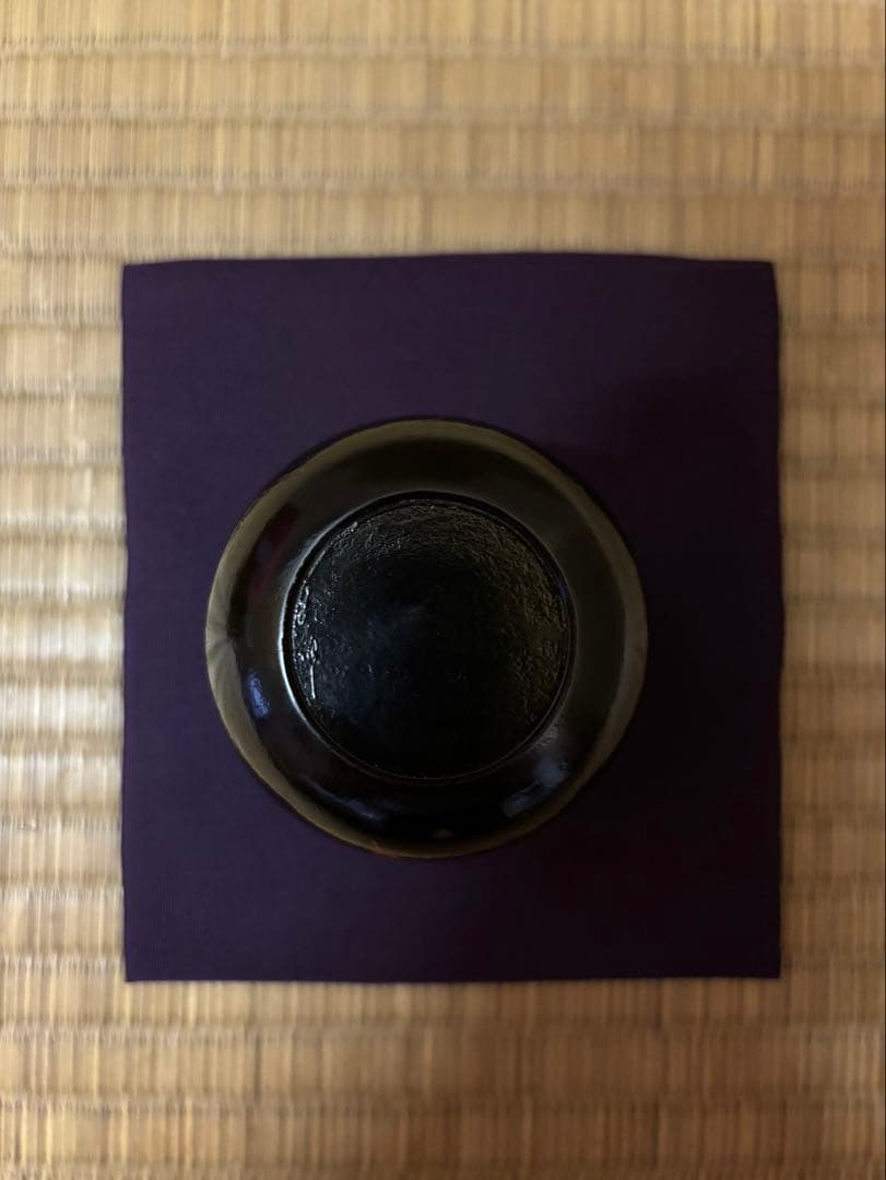 鈴木表朔　一閑塗　雲錦大棗　茶器　茶道具　棗　茶入