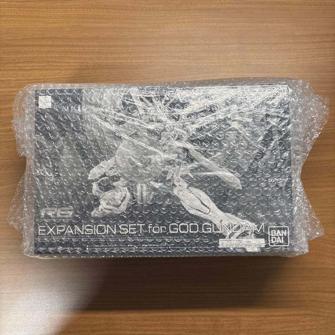 ガンプラ RG 1/144 ゴッドガンダム＋ゴッドガンダム用拡張セット 未開封