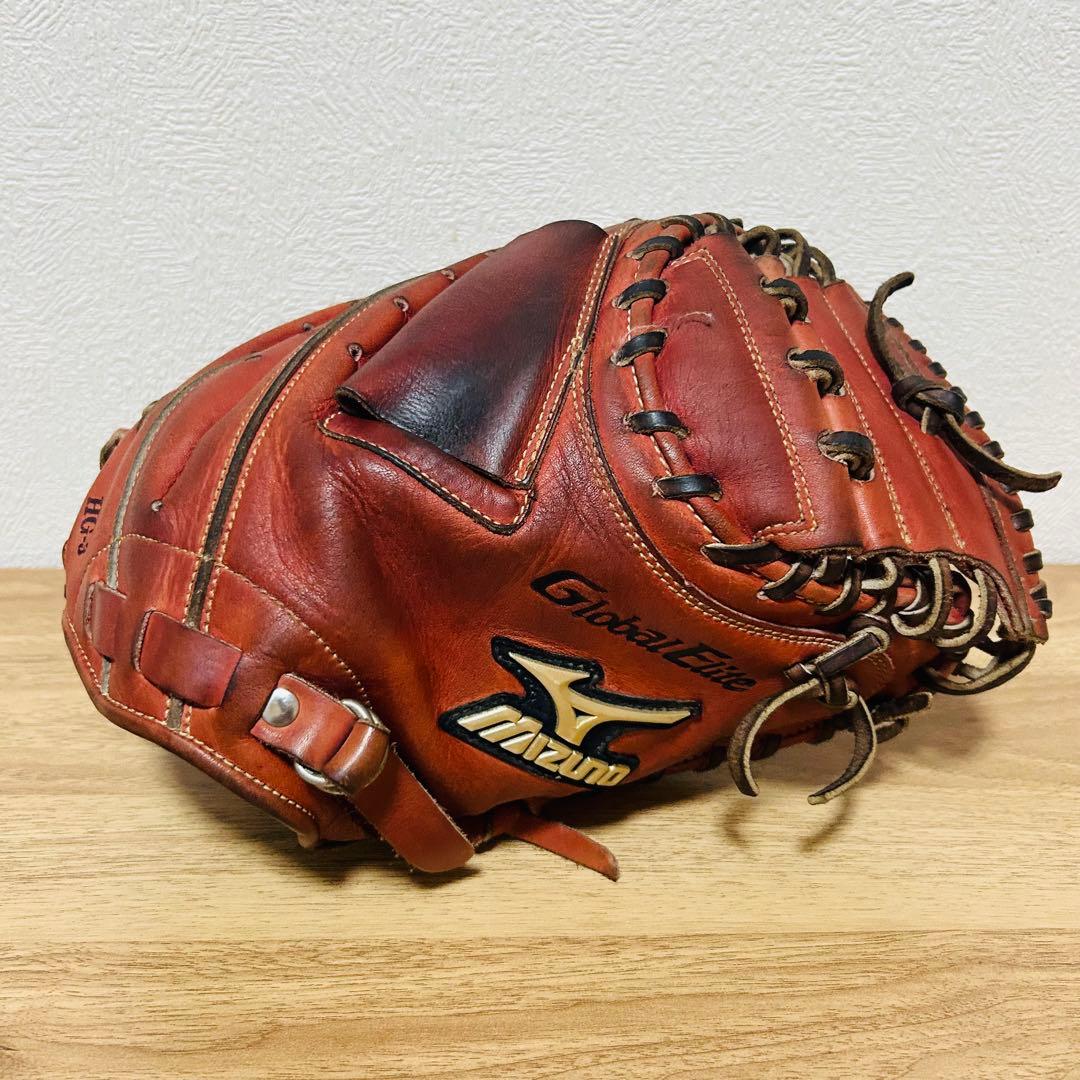 MIZUNO ミズノ グローバルエリート 一般軟式キャッチャーミット