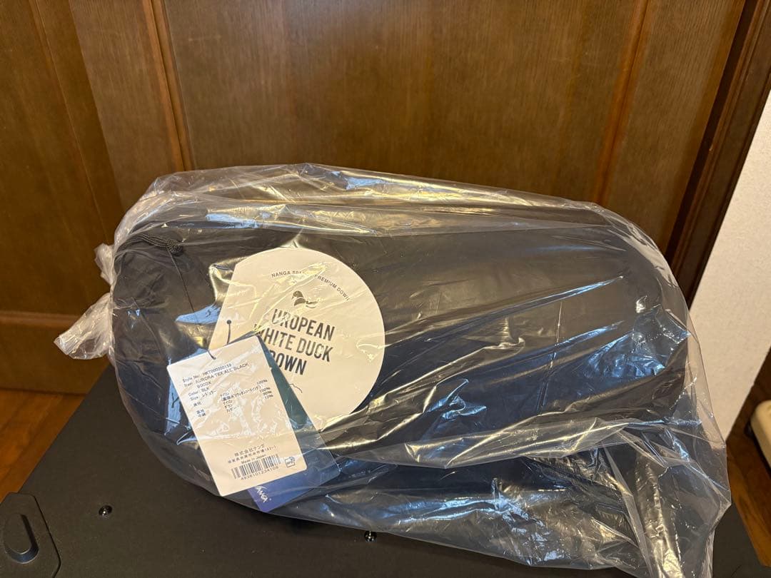 アウトドア寝具 NANGA AURORA TEX ALL BLACK 900DX