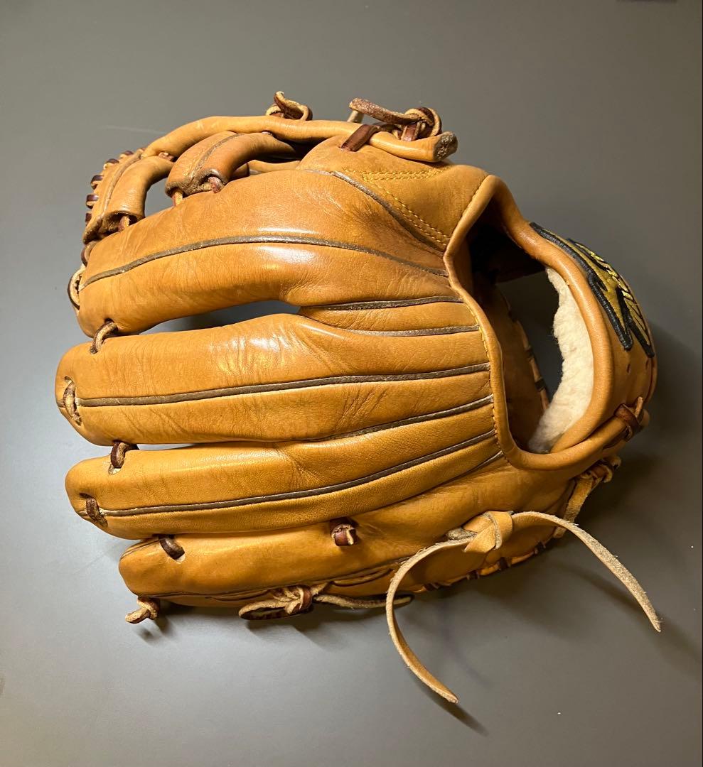 【型よし】ミズノプロ　軟式　内野手用グローブ