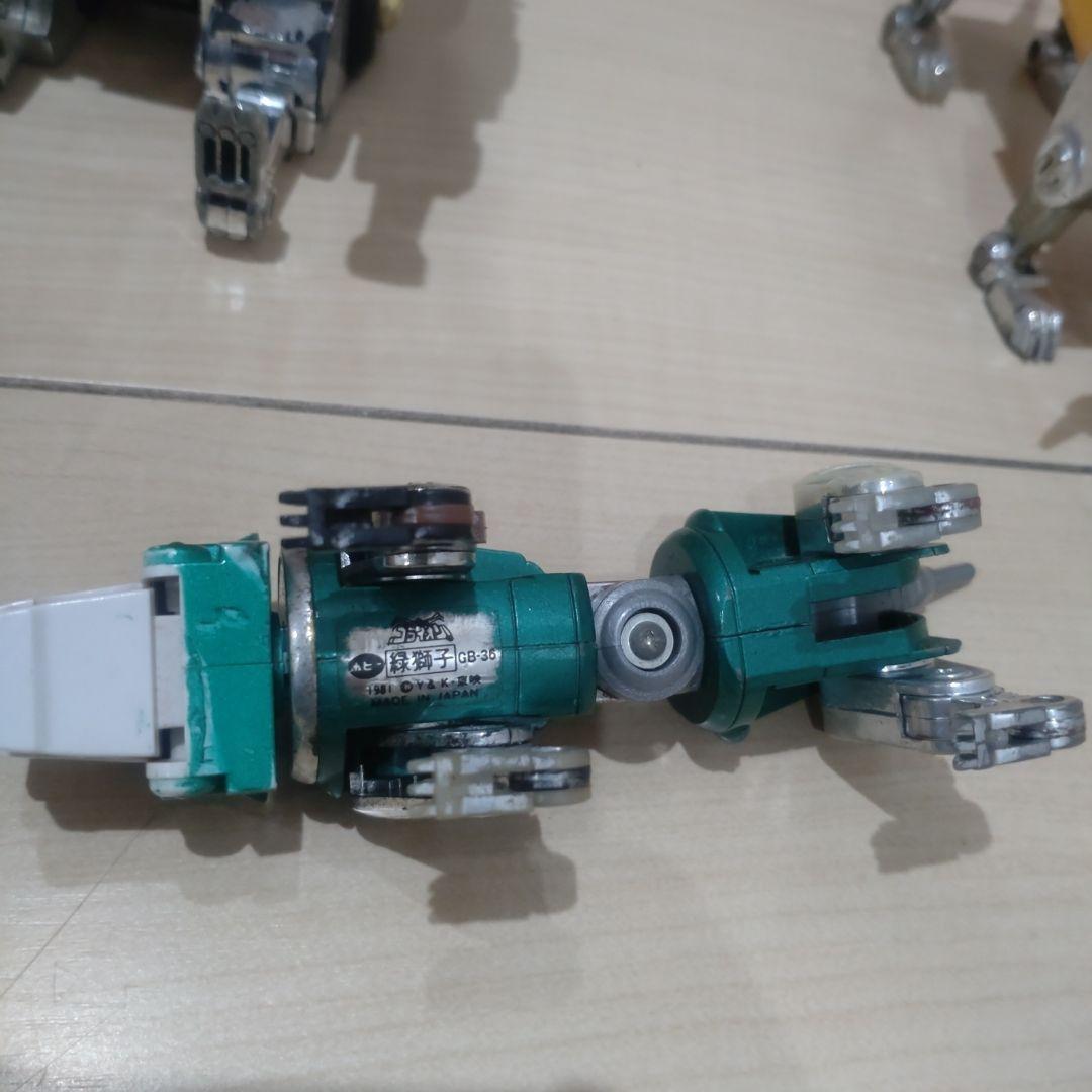 未来獣合体百獣王ゴライオン　超合金　ポピー　1981年　日本製　44年前当時物