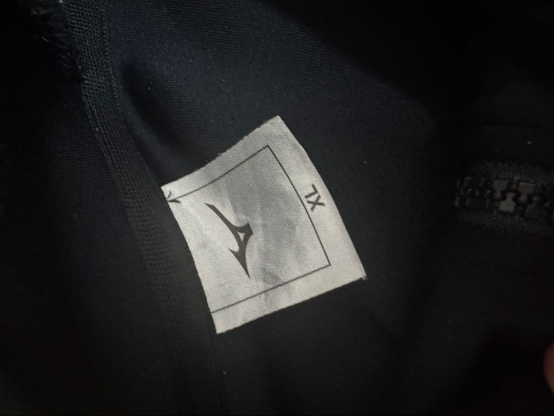 MIZUNOブラックセットアップ2点XL