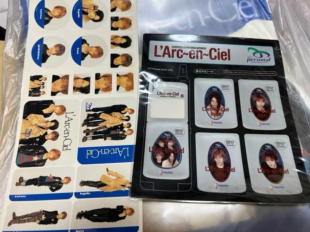 NTTパーソナル　ラルク　L'Arc〜en〜Ciel   販促　のれん