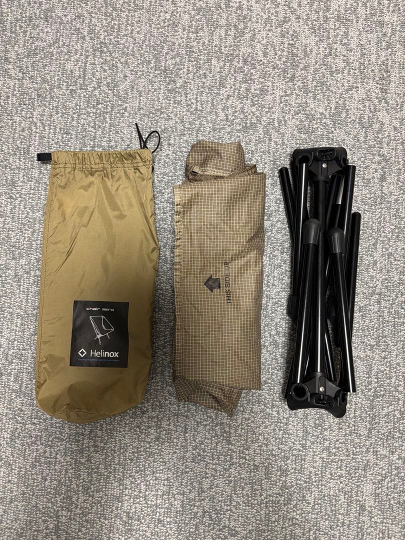 【廃盤】ヘリノックス チェアゼロ　サンドカラー