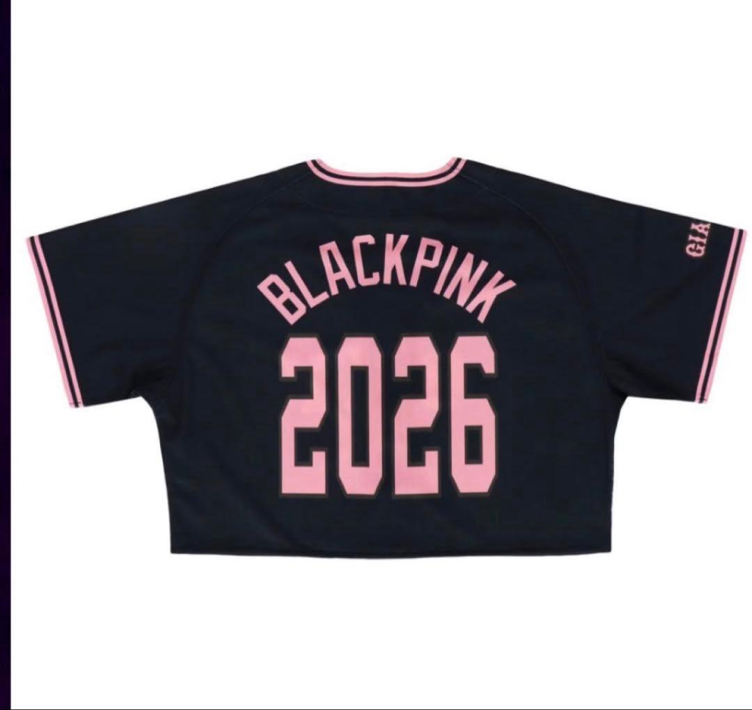読売ジャイアンツ✕BLACKPINK ブラッククロップド ユニホーム L