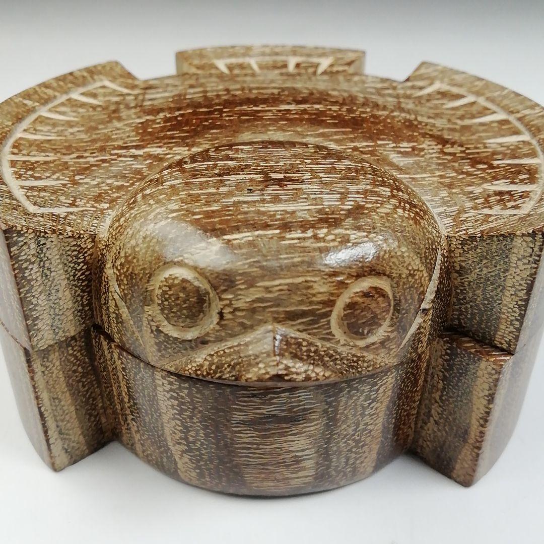 Ｔ６９１　香合　『ふくら雀香合』『祥桑軒　川本光春 作』　共箱　茶道具