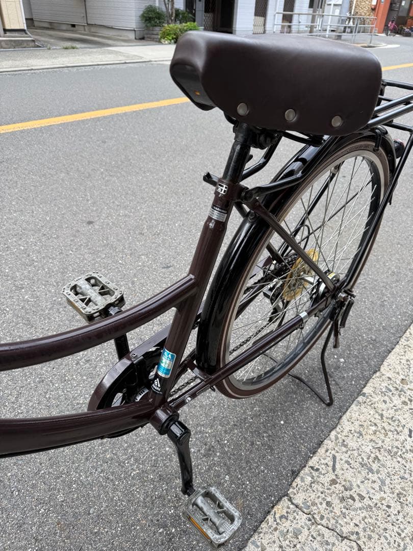 86 自転車 大阪市 【引取り限定】 26インチ 変速付き