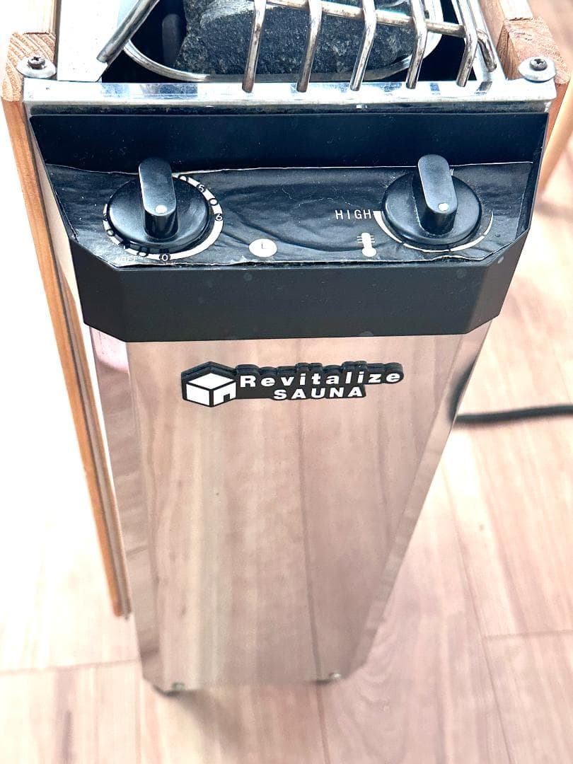 自宅でととのう おうちDEサウナ 家庭用 1人用 サウナストーン17kg