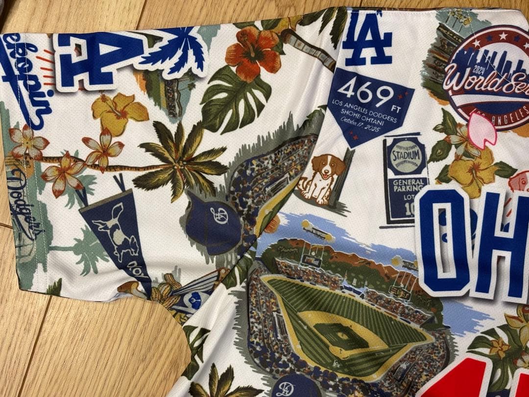 ⭐️非売品・2025最新⭐️大谷翔平 限定サインアロハユニフォーム50/50CLUB