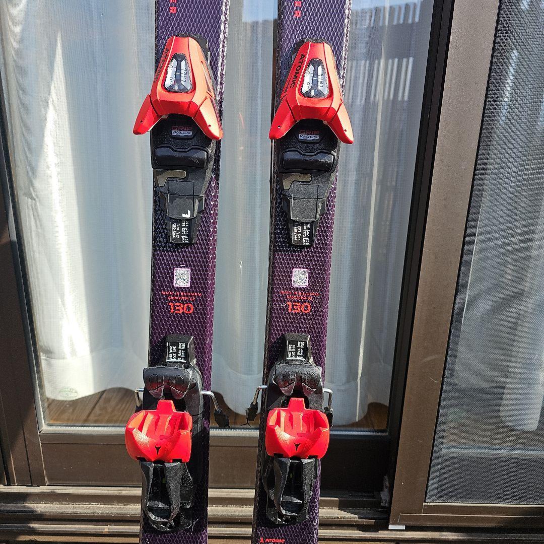 Atomic Redster スキー 130cm ストック付き