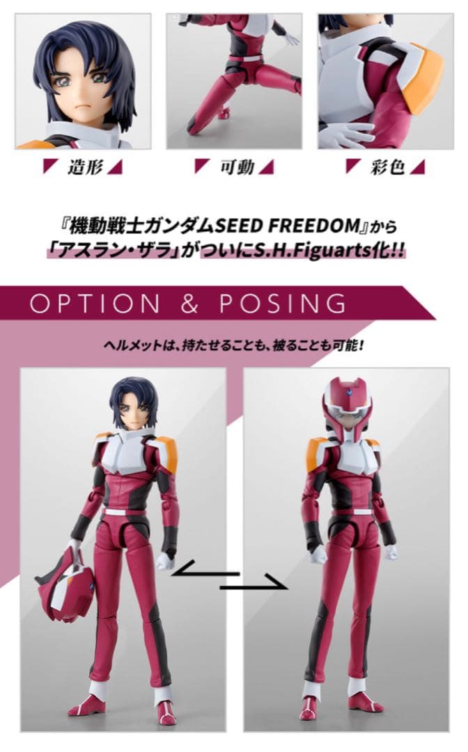 【新品未開封】 アスラン・ザラ（コンパスパイロットスーツVer.）