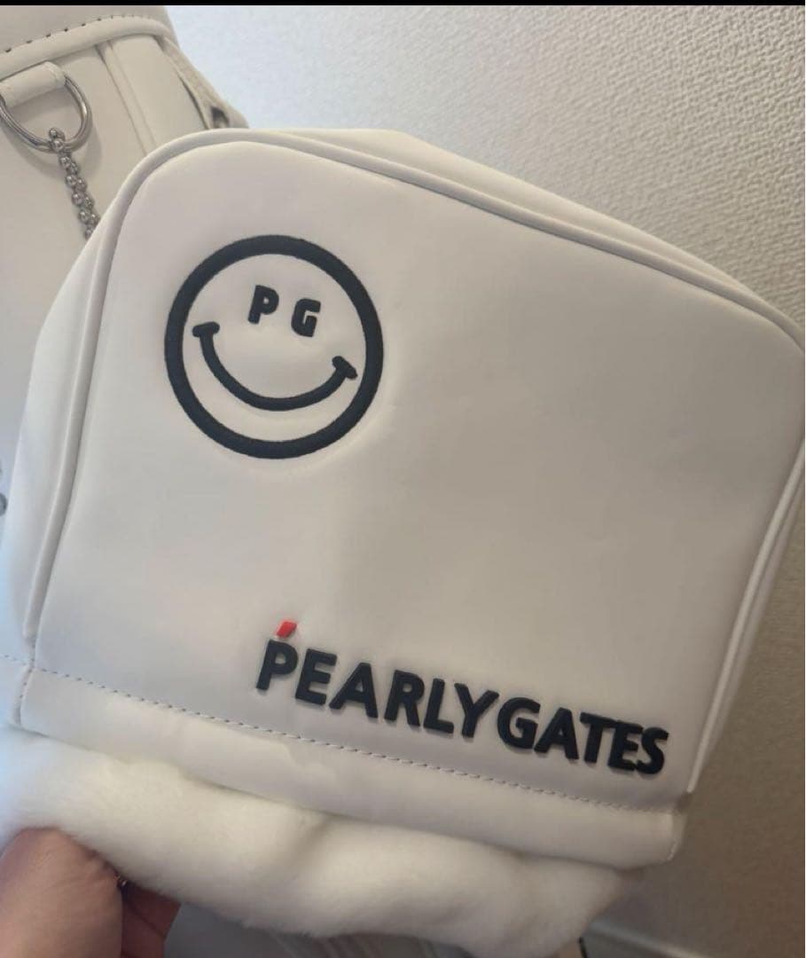 超美品‼️パーリーゲイツキャディバッグ白