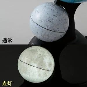品名\r ライト付き二球儀 地球儀/天球儀/月球儀