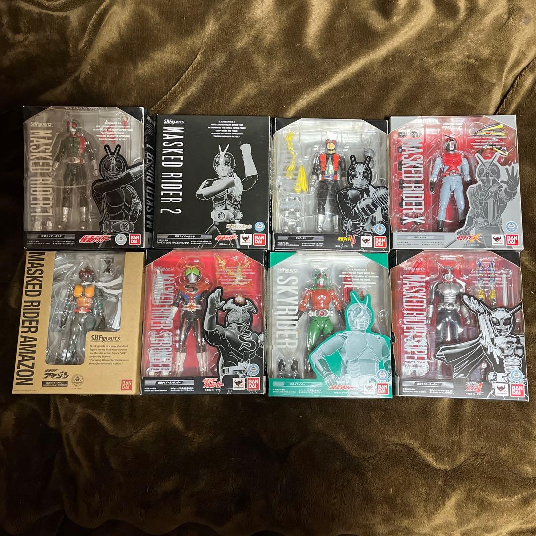 S.H.Figuarts 昭和ライダー 8人 ➕V3 フィギュアーツ