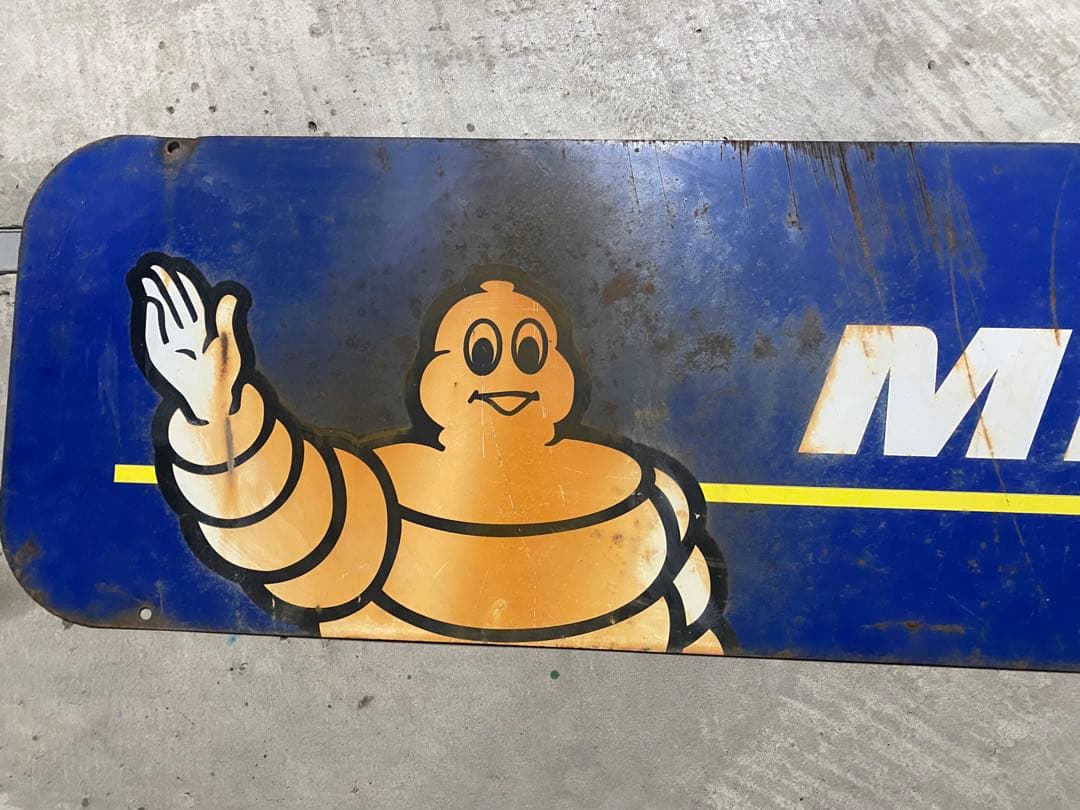 MICHELIN ビバンダム サイン ガレージ フランス　アメリカン雑貨