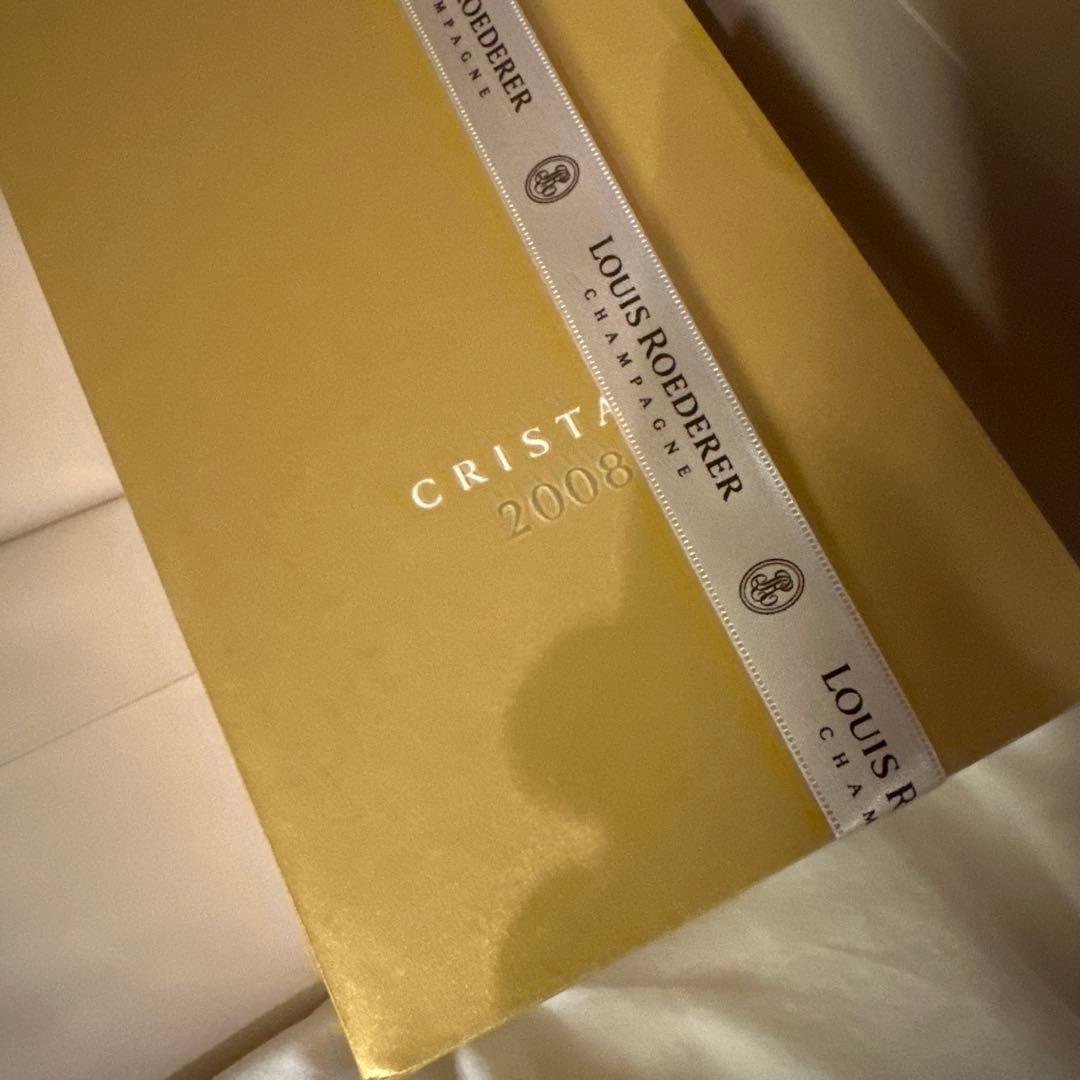 Louis Roederer Cristal 2008 ゴールドボックス　未開封