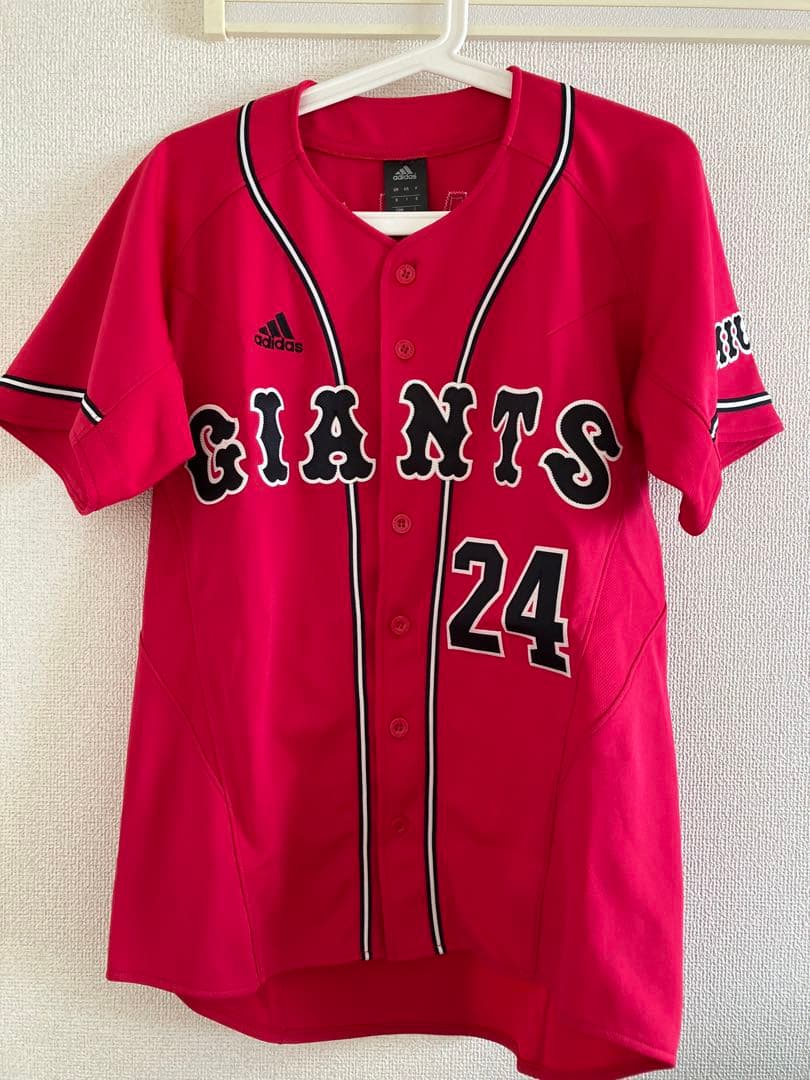 GIANTS 高橋由伸 24番 ユニフォーム ピンク